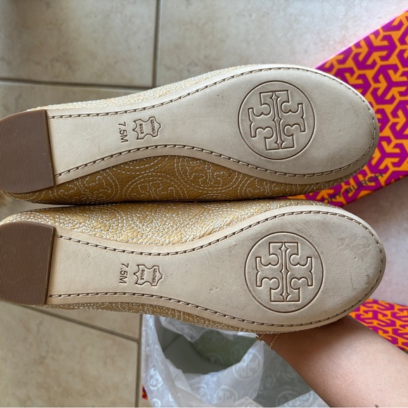 Tory burch chelsea leather ballet flats - Picture 5 of 5